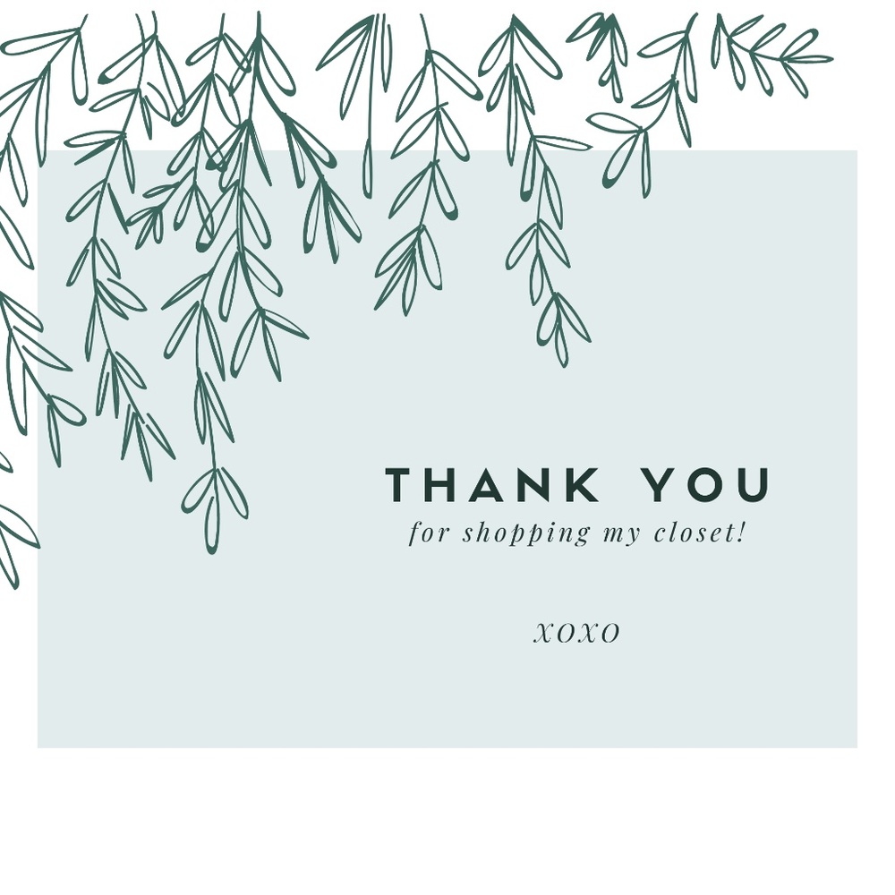 25ct. THANK YOU CARDS